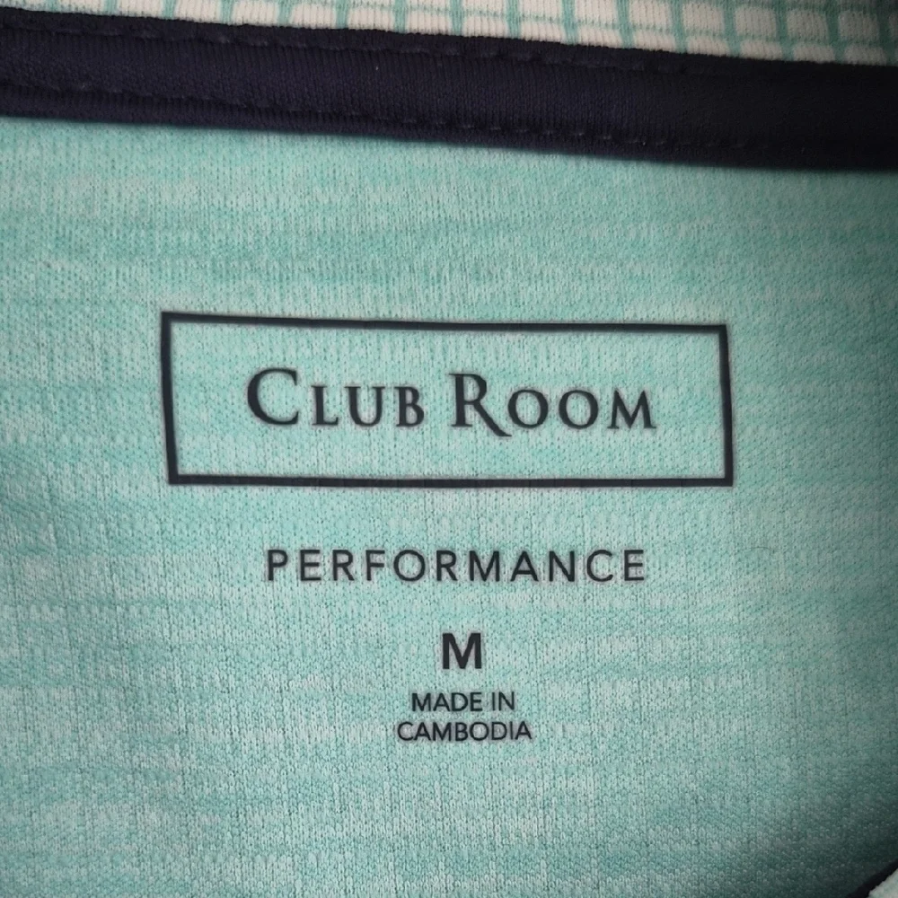 Quater Zip Club Room Mens Tech - Picture 2 of 4